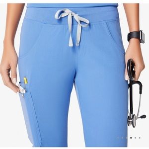 FIGS Kade™ scrub pant - Ceil Blue - Small Tall
